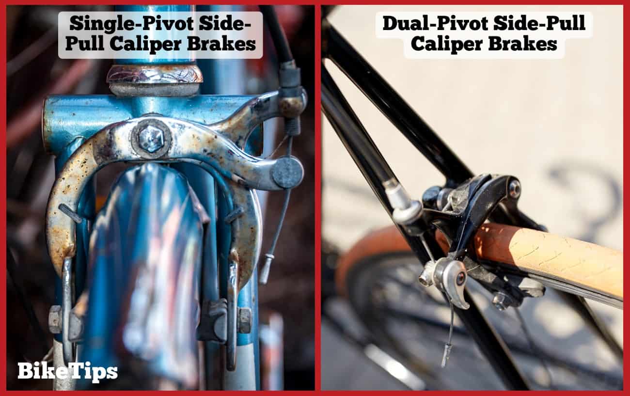 Single pivot clearance brakes