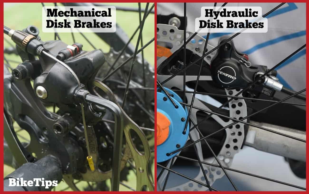 Types of store bike disc brakes