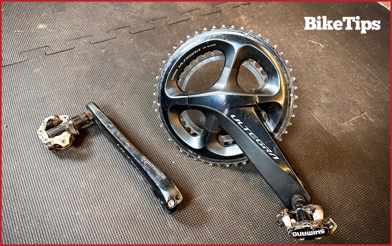 removing bike crank