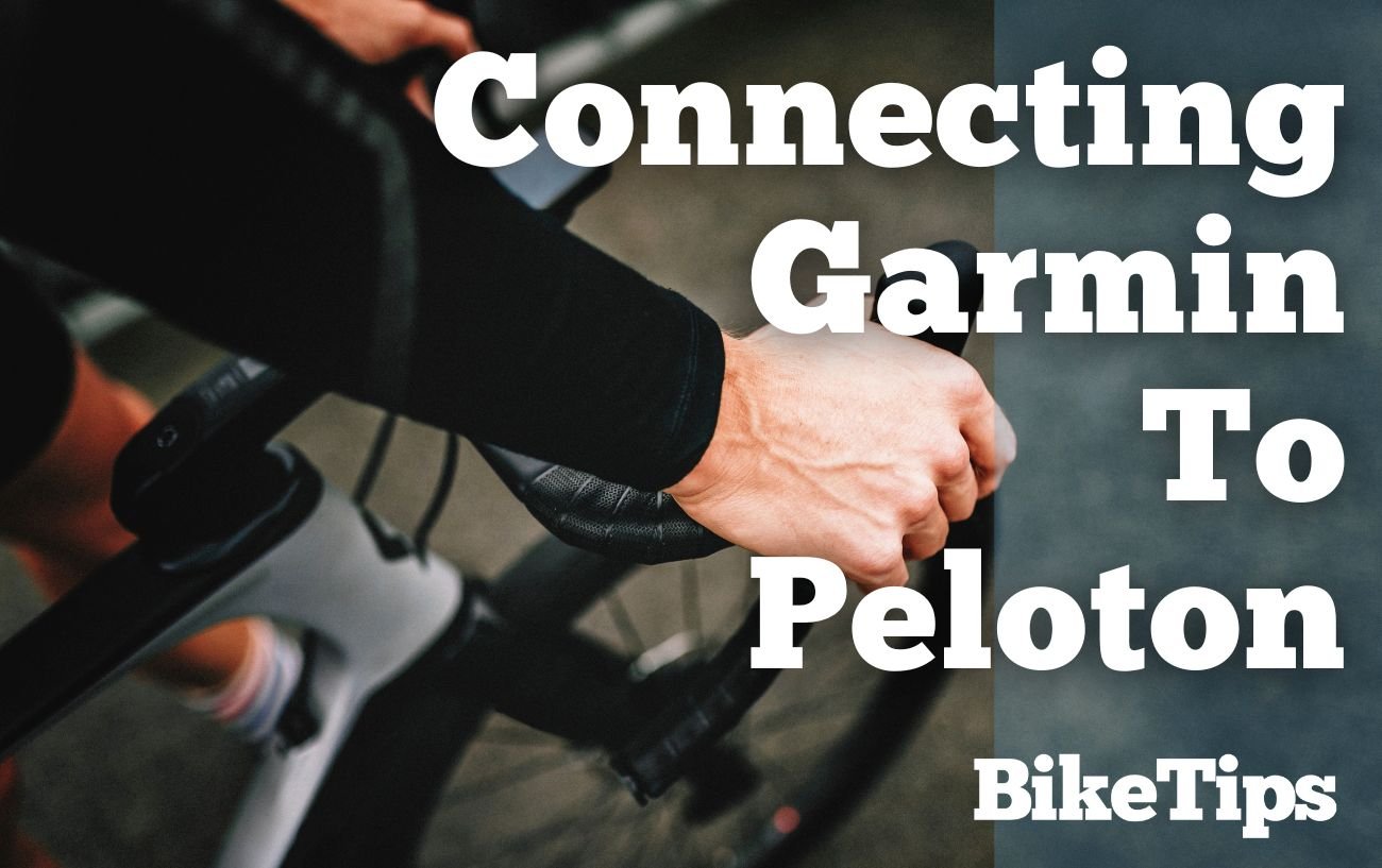 Peloton bike sale garmin connect