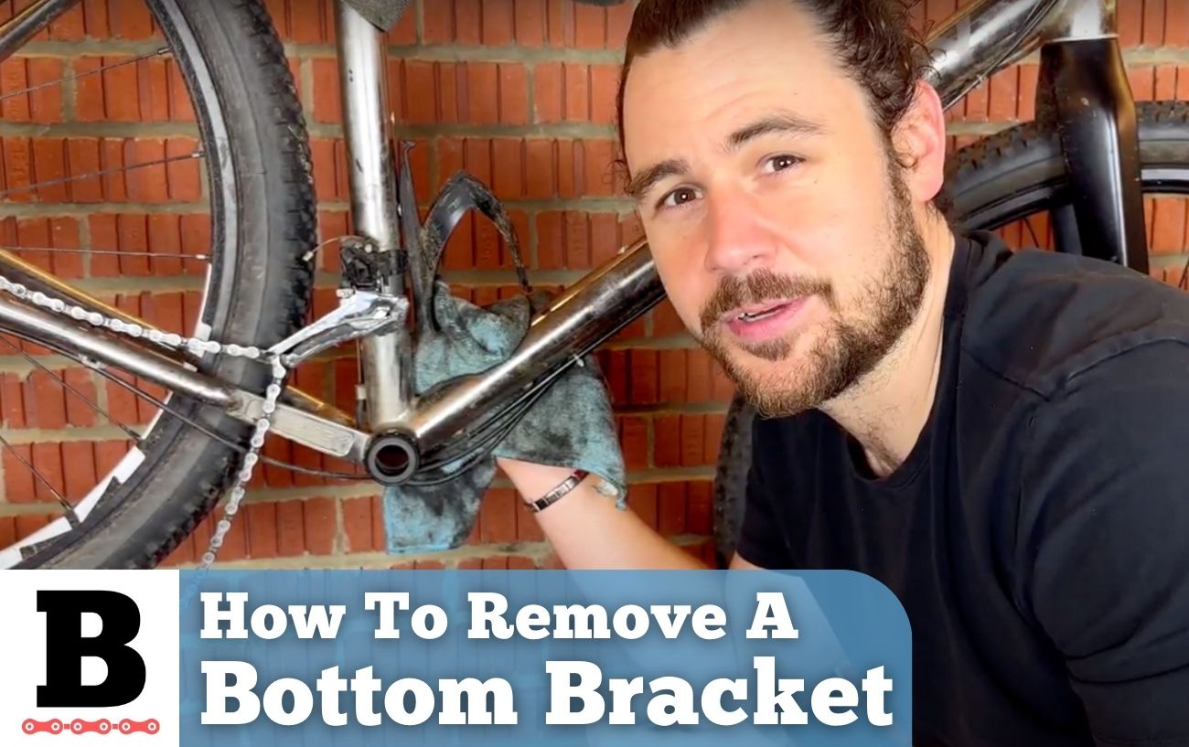 Bicycle bottom sale bracket removal