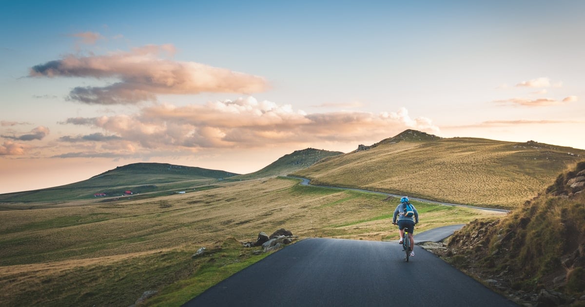 Fred Garratt-Stanley 25 Professional cyclist racing in a road cycling stage race through European mountains