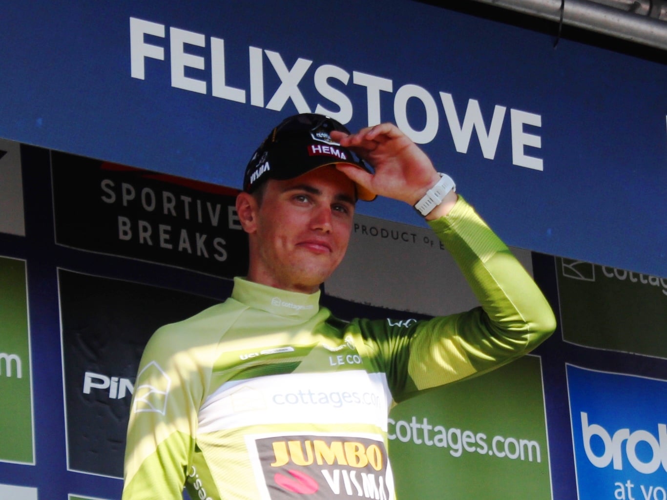 News 21 Dutch sprinter Olav Kooij, winner of Tour de France 2026 Stage 5 in Pau